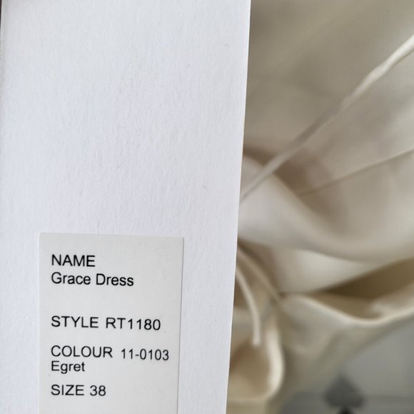 ROTATE Grace draped midi dress - Picture 10 of 14